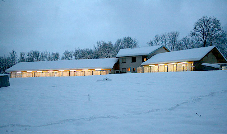 Pension du Tiocan (01) - Façade arrière