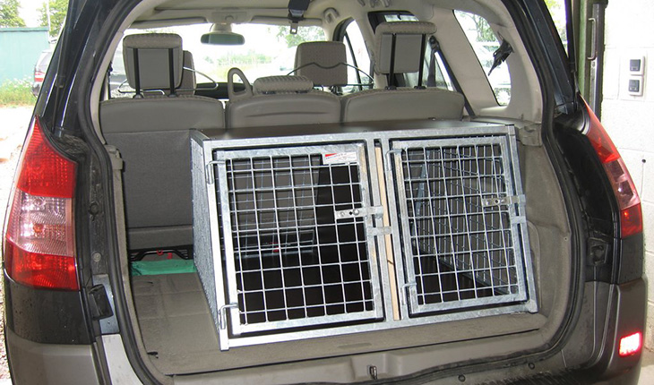 Cage double petites races