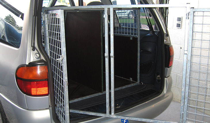 Cage ouverture complète pour chien de grande taille