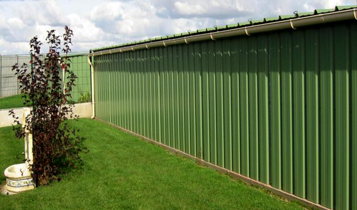 Pension de La Houssoye (60) - Vue arrière