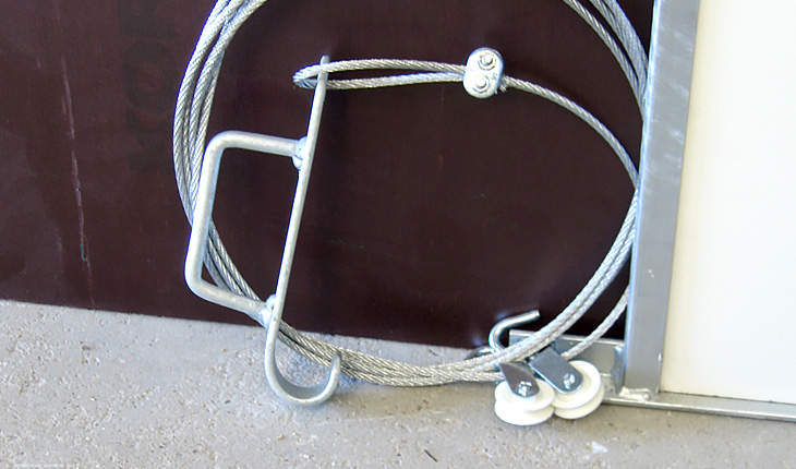 Détail accessoires trappes