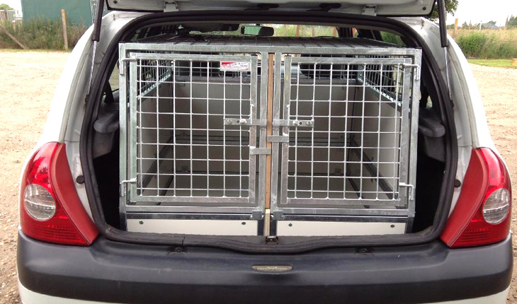 Cage double grand volume en 2 parties superposables Renault Clio